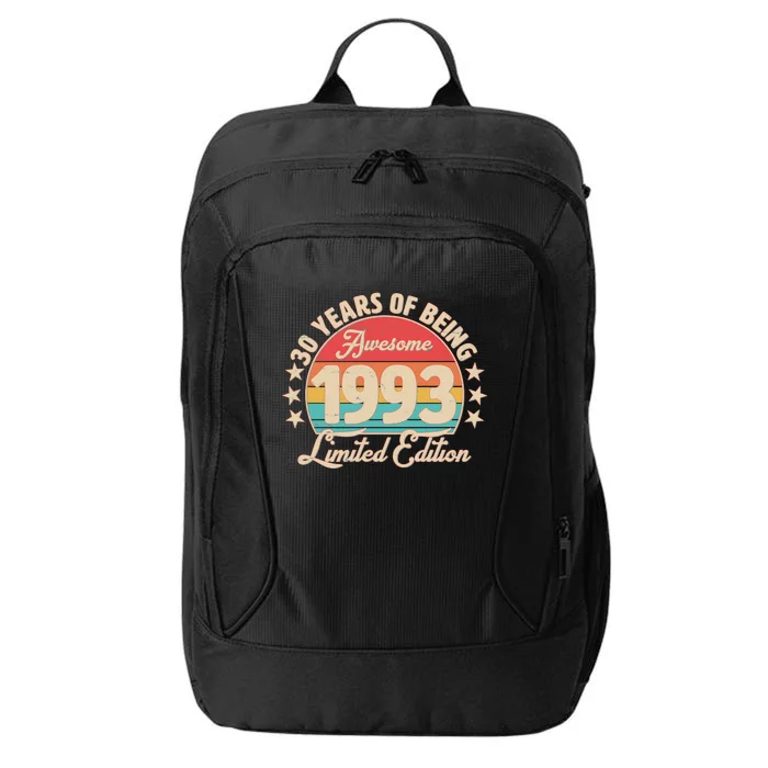 1993 Birthday 30 Years Of Being Awesome Limited Edition City Backpack