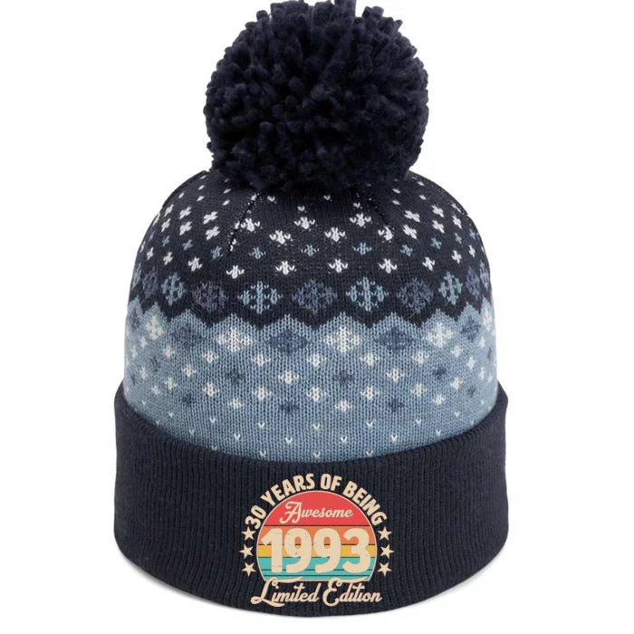 1993 Birthday 30 Years Of Being Awesome Limited Edition The Baniff Cuffed Pom Beanie