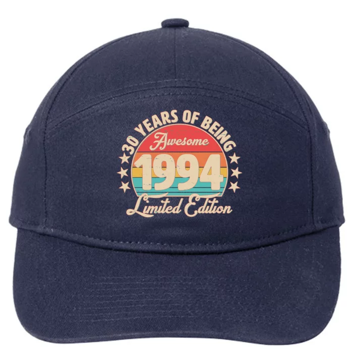 1994 Birthday 30 Years Of Being Awesome Limited Edition 7-Panel Snapback Hat