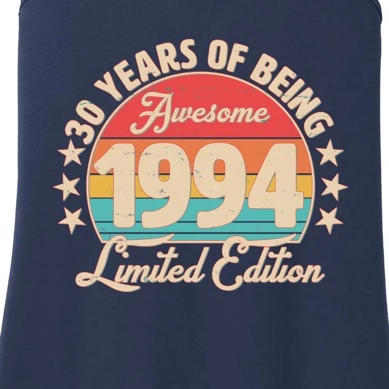 1994 Birthday 30 Years Of Being Awesome Limited Edition Ladies Essential Tank