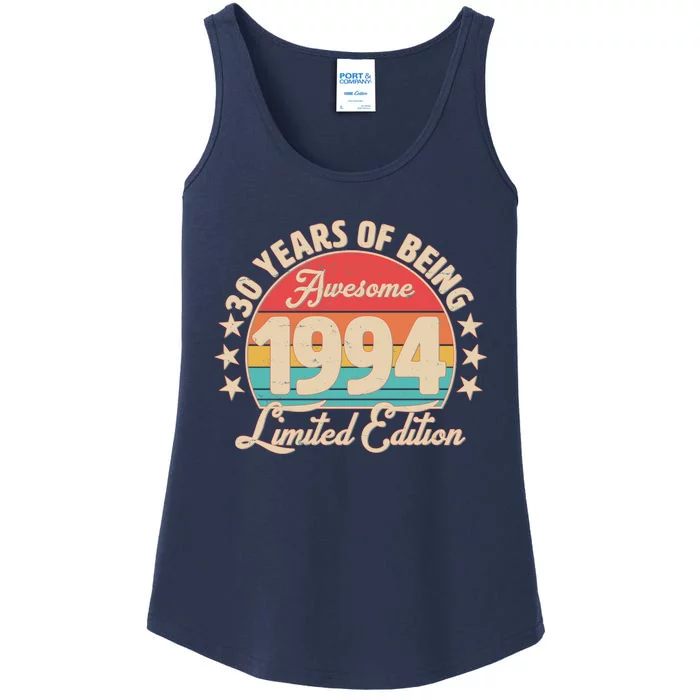 1994 Birthday 30 Years Of Being Awesome Limited Edition Ladies Essential Tank