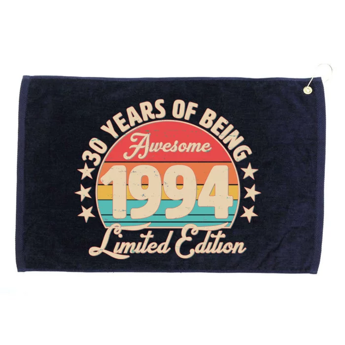 1994 Birthday 30 Years Of Being Awesome Limited Edition Grommeted Golf Towel