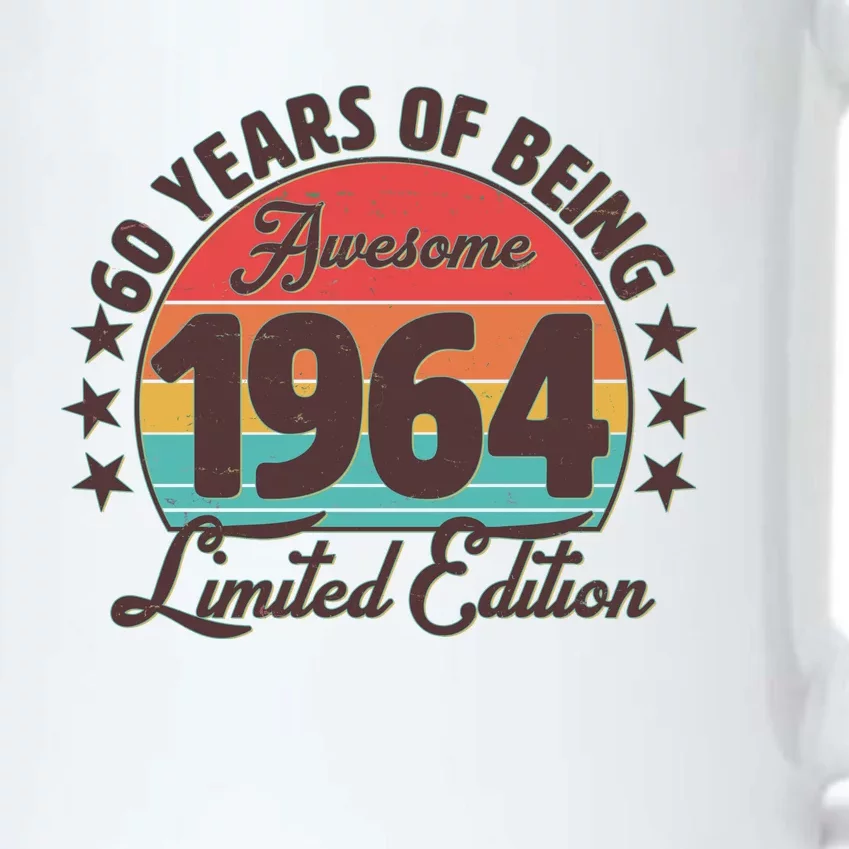 1964 Birthday 60 Years Of Being Awesome Limited Edition Black Color Changing Mug