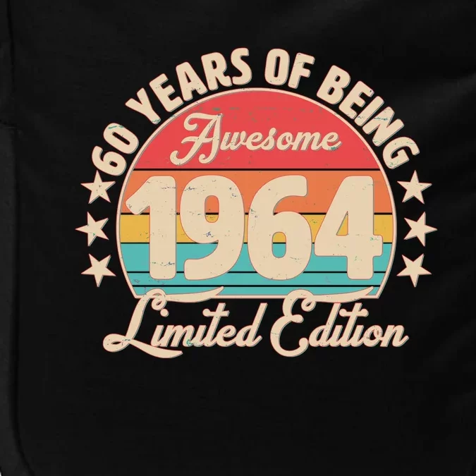 1964 Birthday 60 Years Of Being Awesome Limited Edition Impact Tech Backpack