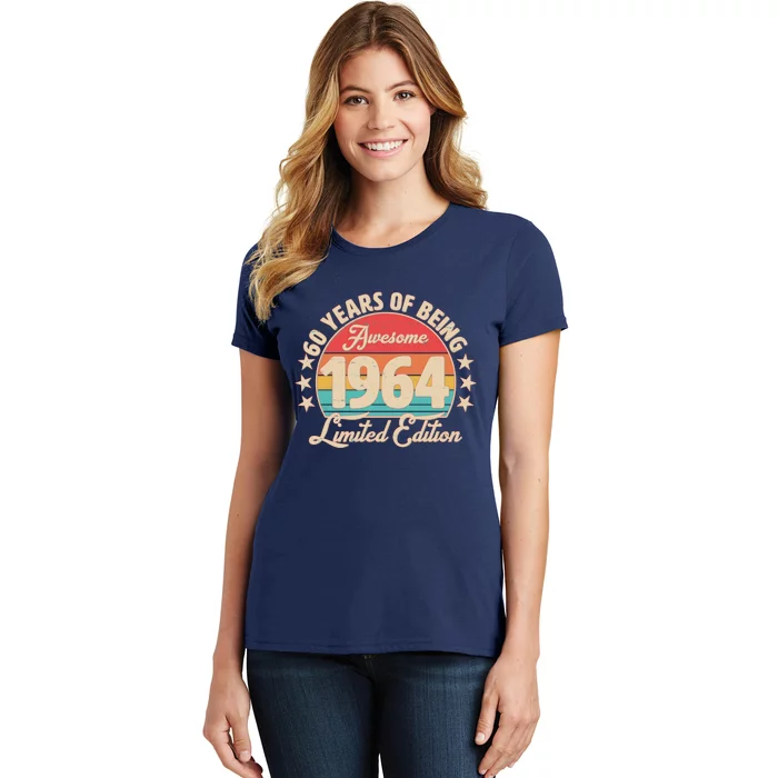 1964 Birthday 60 Years Of Being Awesome Limited Edition Women's T-Shirt