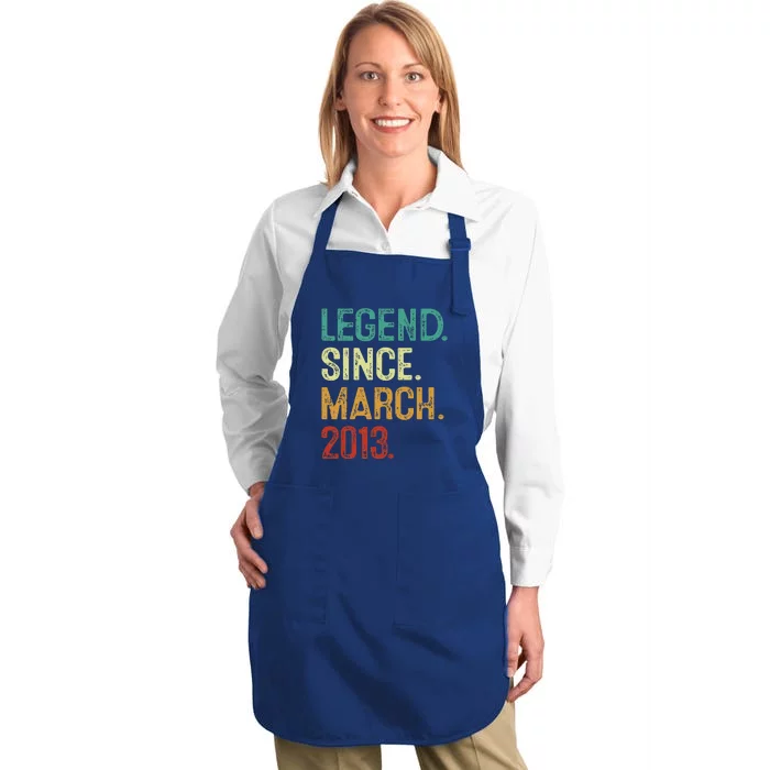 18th Birthday Born In 2005 18 Year Old Gift Full-Length Apron With Pocket