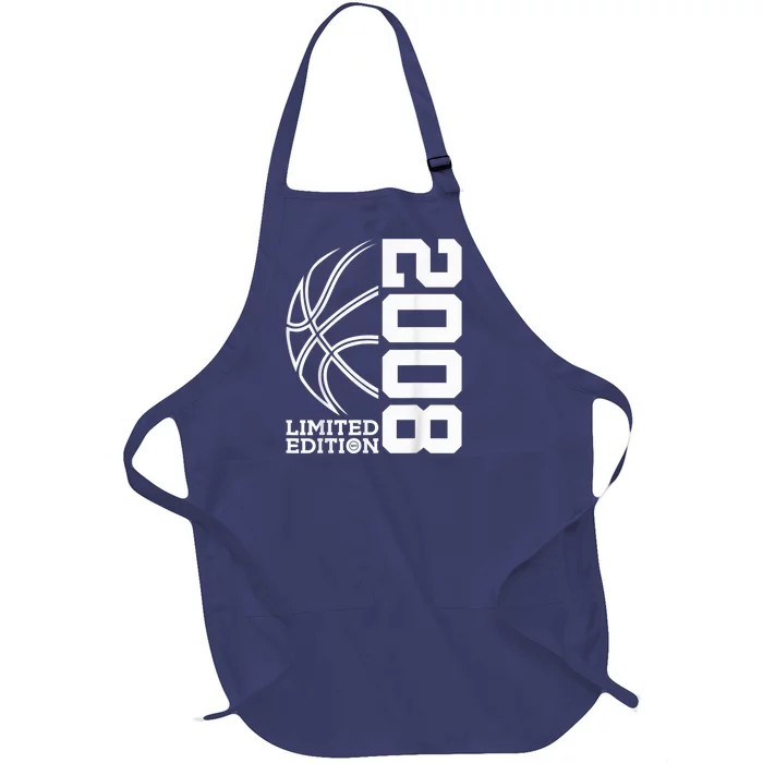 15th Birthday Basketball Limited Edition 2008 Full-Length Apron With Pocket