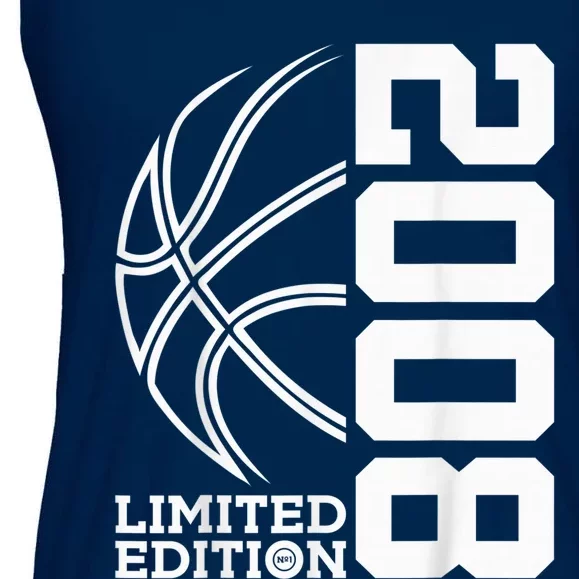 15th Birthday Basketball Limited Edition 2008 Ladies Essential Flowy Tank