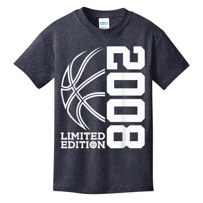 15th Birthday Basketball Limited Edition 2008 Kids T-Shirt