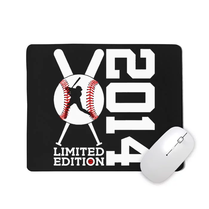 10th Birthday Baseball Limited Edition 2014 Mousepad