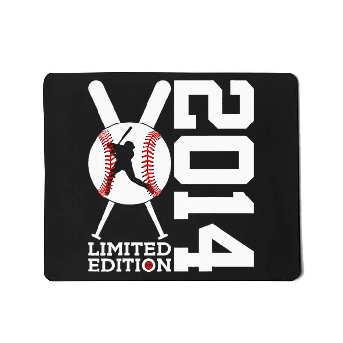 10th Birthday Baseball Limited Edition 2014 Mousepad