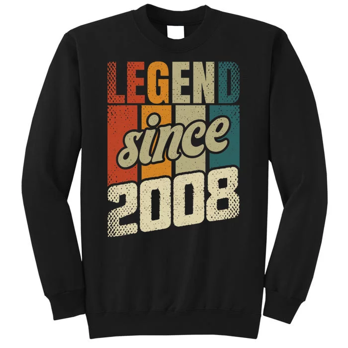 16th Birthday Boy Girl 16 Years 2008 Funny Gift Tall Sweatshirt