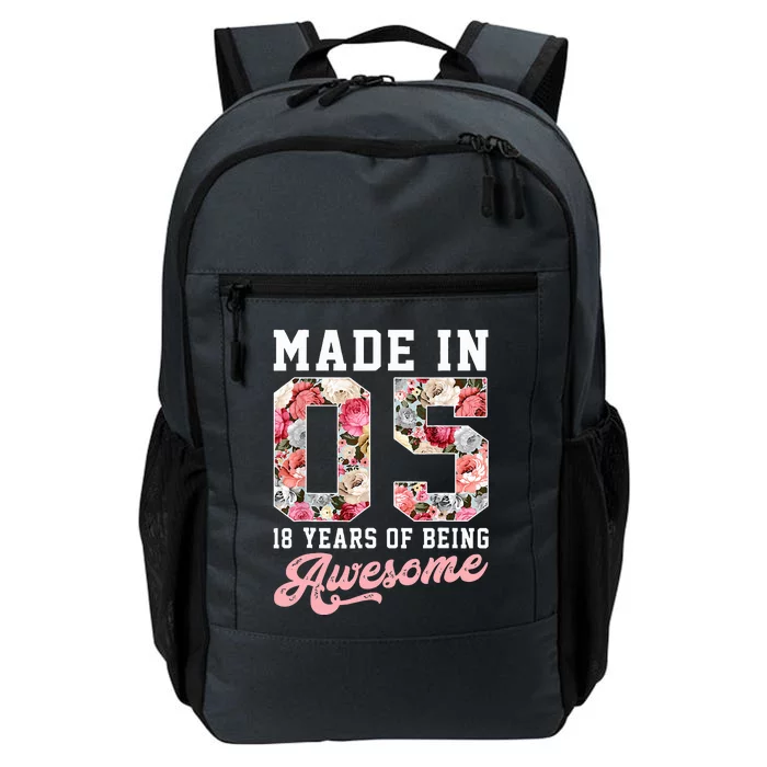 18th Birthday Born in 2005 18 Year Old Gift Daily Commute Backpack