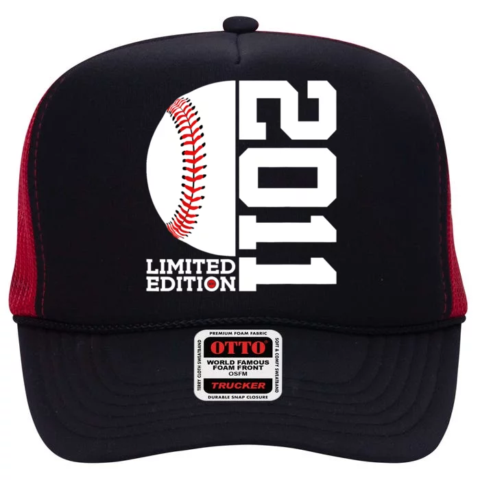 12th Birthday Baseball Limited Edition 2011 High Crown Mesh Trucker Hat