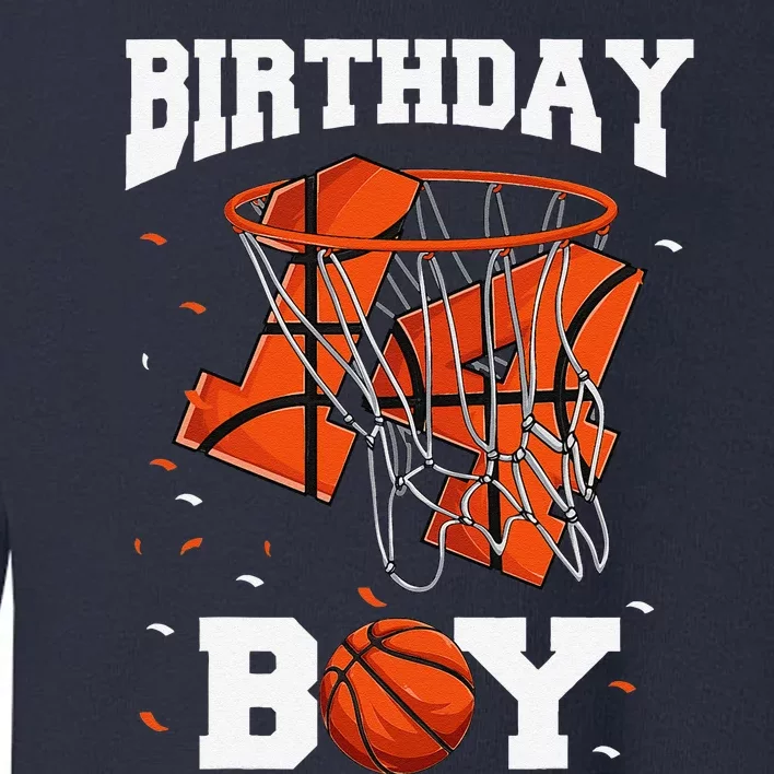 14th Birthday Basketball 14 Year Old Toddler Sweatshirt