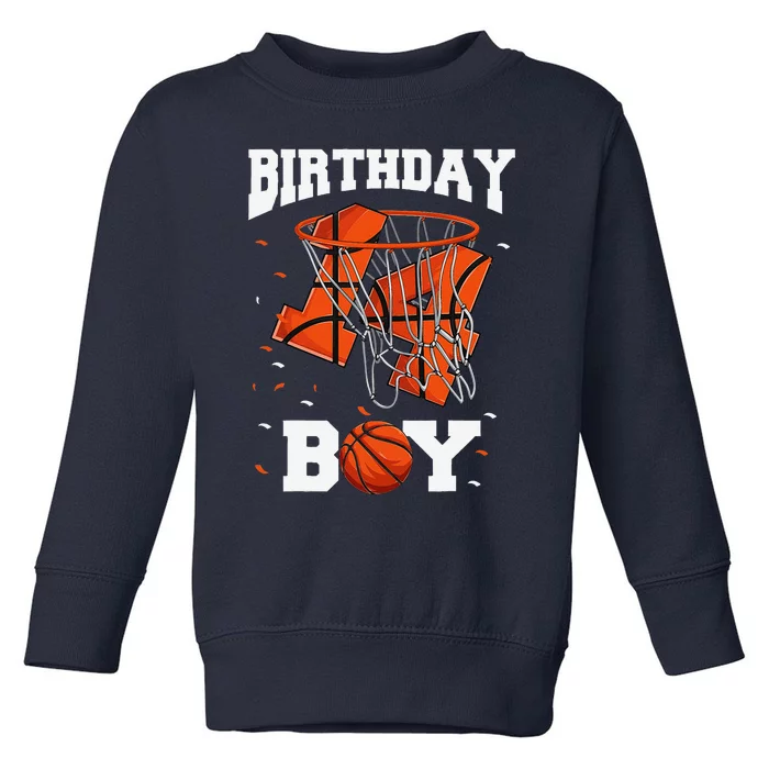 14th Birthday Basketball 14 Year Old Toddler Sweatshirt