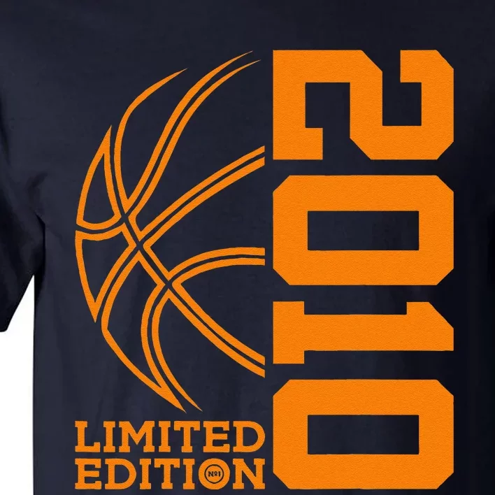 14th Birthday Basketball Limited Edition 2010 Tall T-Shirt