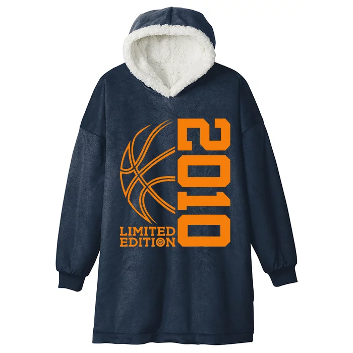 14th Birthday Basketball Limited Edition 2010 Hooded Wearable Blanket