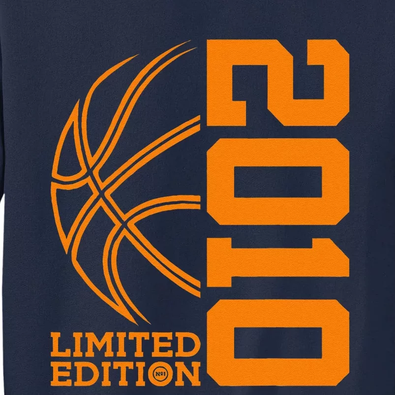 14th Birthday Basketball Limited Edition 2010 Tall Sweatshirt