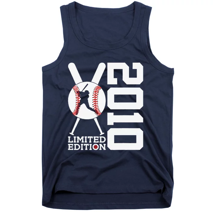 13th Birthday Baseball Limited Edition 2010 Tank Top