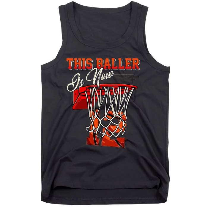 12th Birthday Basketball 12 Years Old Gift Tank Top