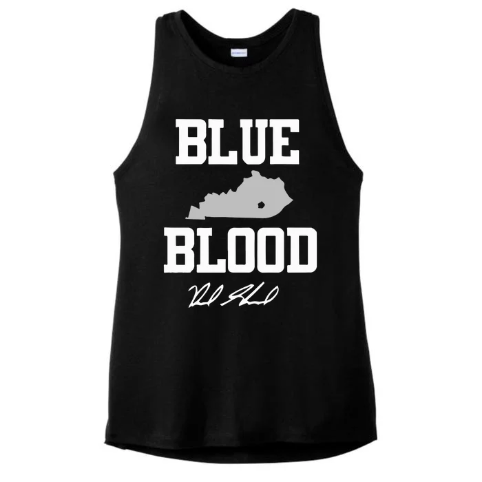 15 Blue Blood Royal Ladies Tri-Blend Wicking Tank