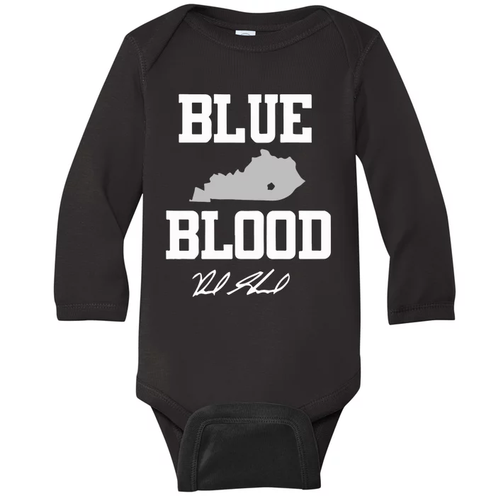 15 Blue Blood Royal Baby Long Sleeve Bodysuit