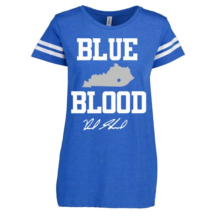 15 Blue Blood Royal Enza Ladies Jersey Football T-Shirt