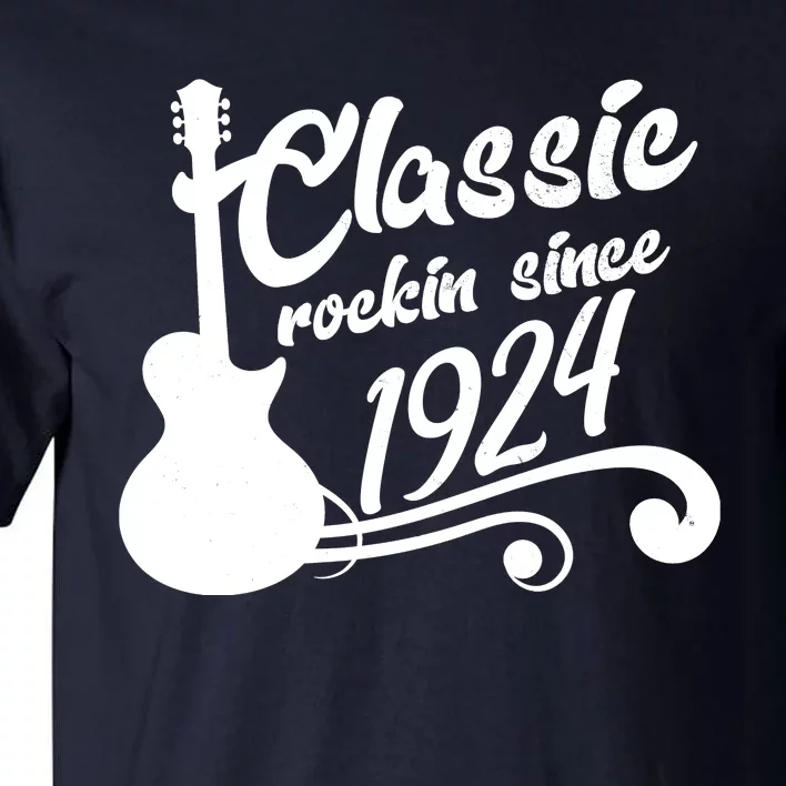 100th Birthday Classic Rockin Since 1924 Tall T-Shirt