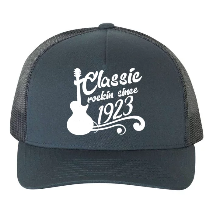 100th Birthday Classic Rockin Since 1923 Yupoong Adult 5-Panel Trucker Hat