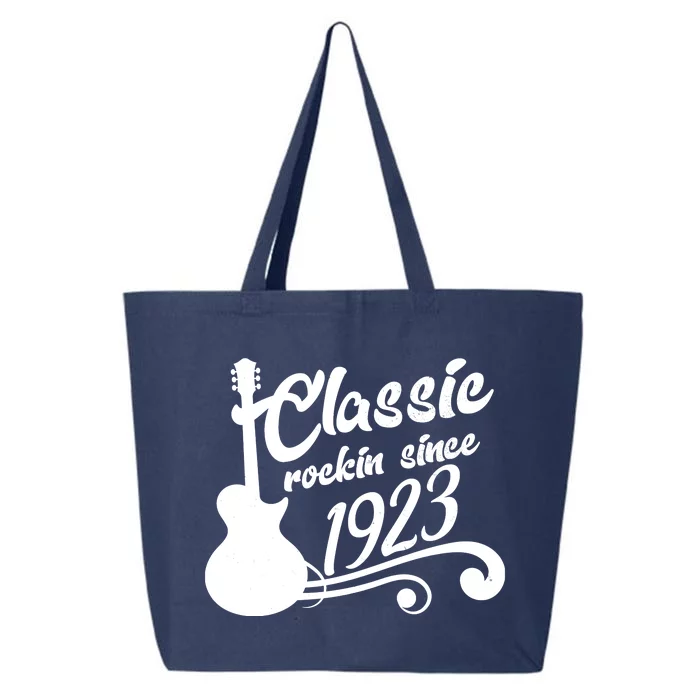 100th Birthday Classic Rockin Since 1923 25L Jumbo Tote