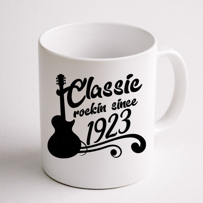 100th Birthday Classic Rockin Since 1923 Front & Back Coffee Mug