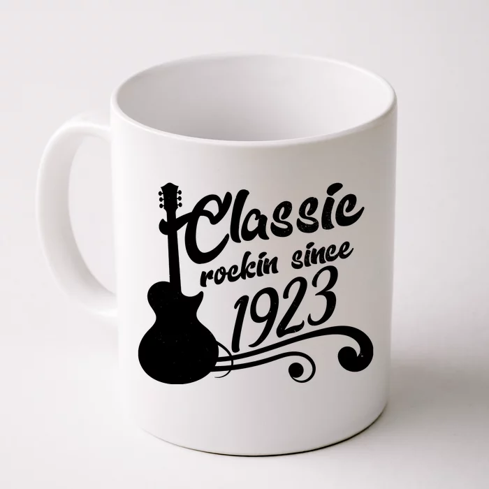 100th Birthday Classic Rockin Since 1923 Front & Back Coffee Mug