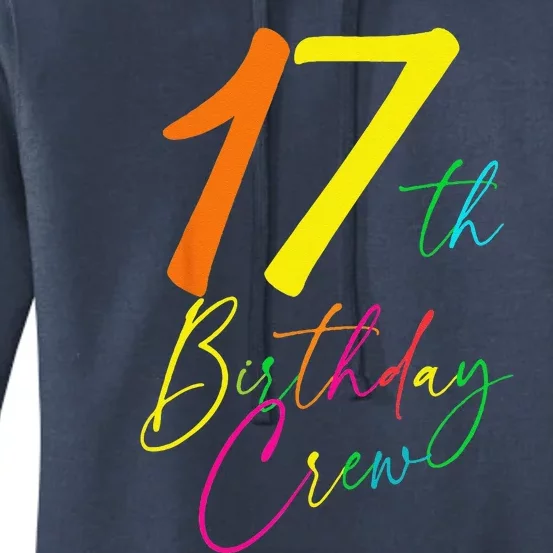 17th Birthday Crew Women's Pullover Hoodie