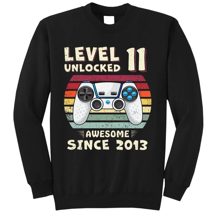 11th Birthday Decoration Boy 11yr 11 Year Old Birthday Sweatshirt