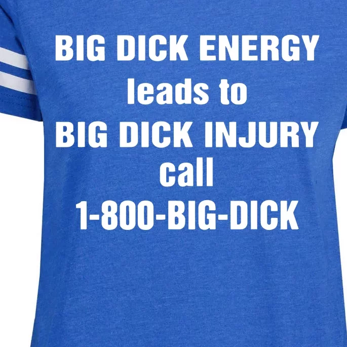 1800 Big Dick Enza Ladies Jersey Football T-Shirt