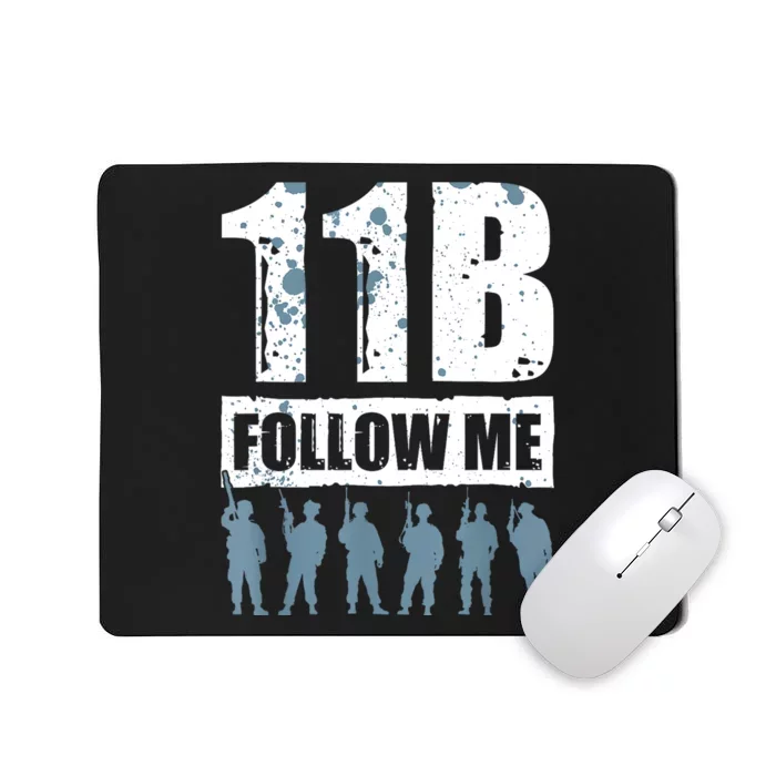 11 Bravo Follow Me Infantry Mousepad