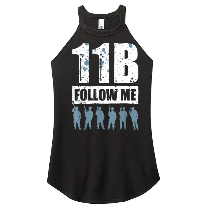 11 Bravo Follow Me Infantry Women’s Perfect Tri Rocker Tank