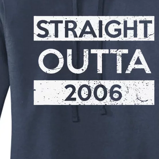 12th Birthday Funny Age 12 For Born In 2006 Women's Pullover Hoodie