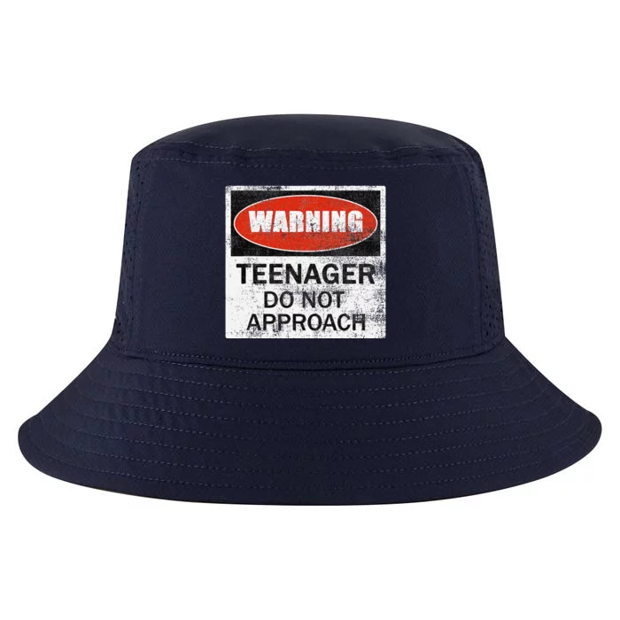 13th Birthday Fun Warning Official Teenager Do Not Approach Cool Comfort Performance Bucket Hat