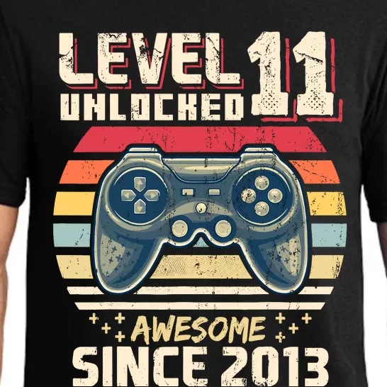 11th Birthday Gamer 11 Year Old Funny Bday Boy Eleven Son Pajama Set