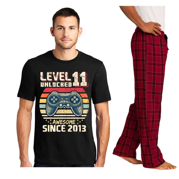 11th Birthday Gamer 11 Year Old Funny Bday Boy Eleven Son Pajama Set