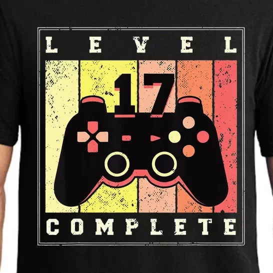 17Th Birthday Gamer Level 17 Complete Pajama Set