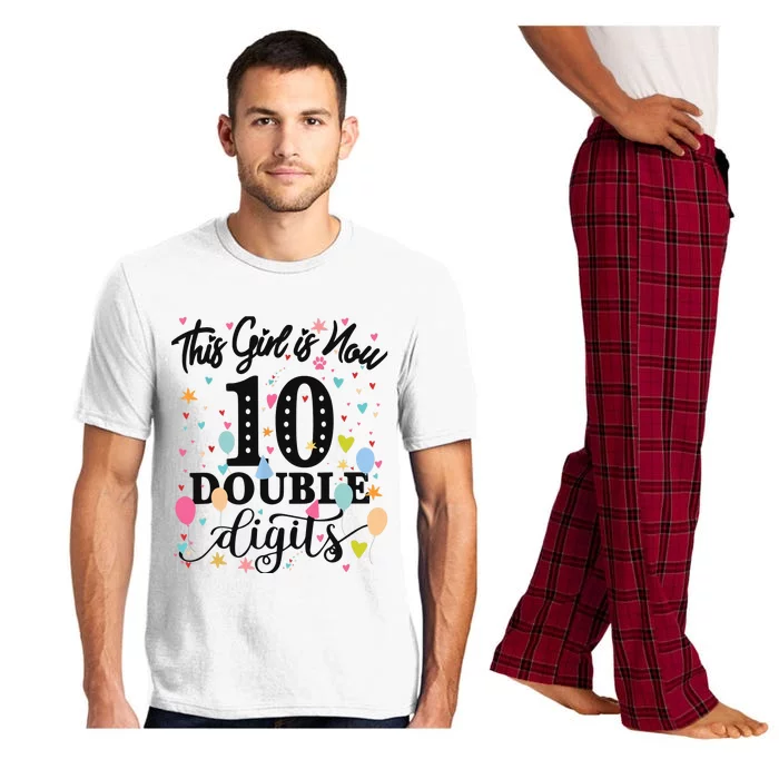 10th Birthday Gifts This Girl Is Now 10 Double Digits Pajama Set