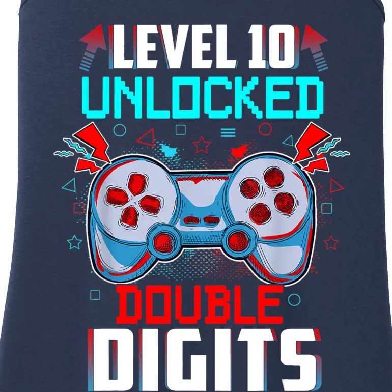 10th Birthday Gift For Boys Double Digits 10 Year Old Gifts Gamer Gift Ladies Essential Tank