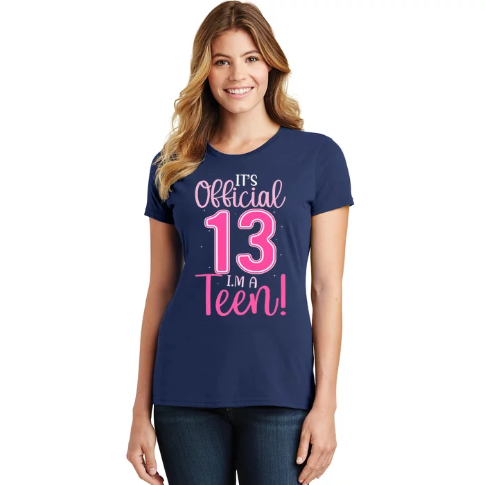 13th Birthday Girl 13 Years Teen Teenager Birthday Women's T-Shirt