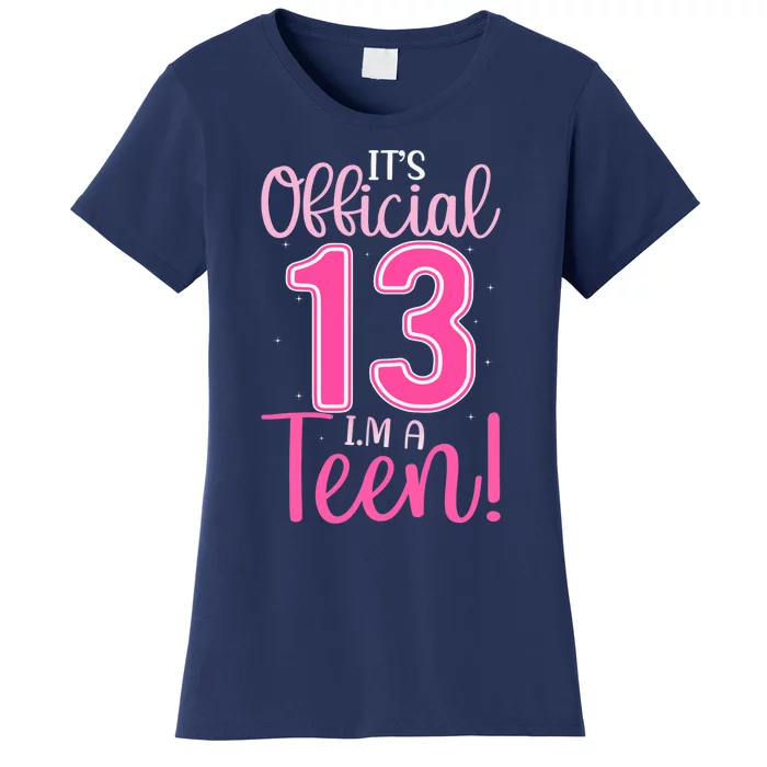 13th Birthday Girl 13 Years Teen Teenager Birthday Women's T-Shirt