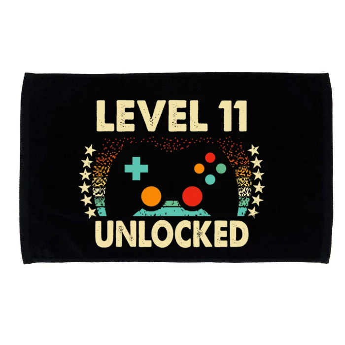 11th Birthday Gifts Boy Funny Gaming Video Gamer 11 Year Old Microfiber Hand Towel