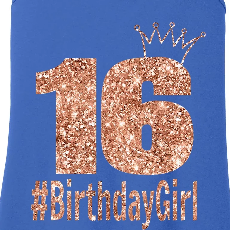 16th Birthday Gift Teen Sweet Sixteen 16 Birthday Ladies Essential Tank