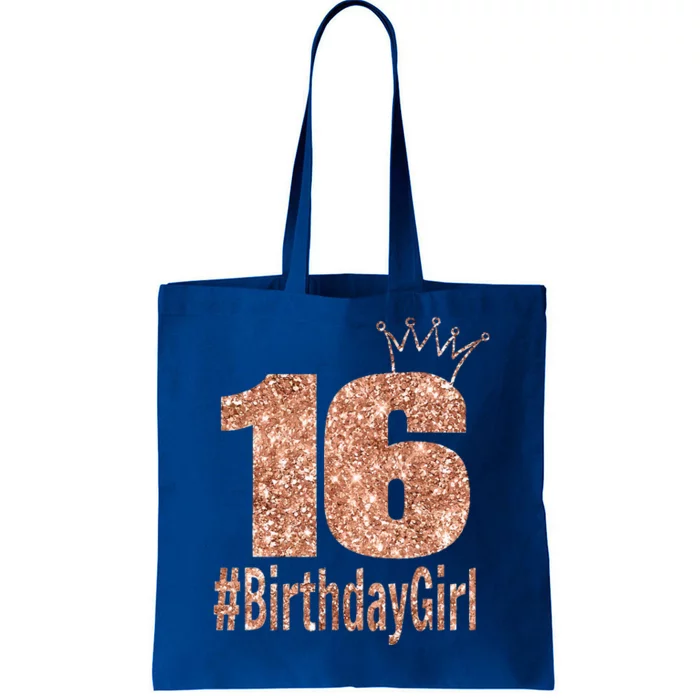 16th Birthday Gift Teen Sweet Sixteen 16 Birthday Tote Bag